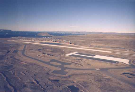 Aerial photo of Thule Air