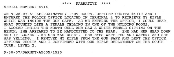 More On Carol Gotbaum's Death In Police Custody - COPS OUT OF CONTROL