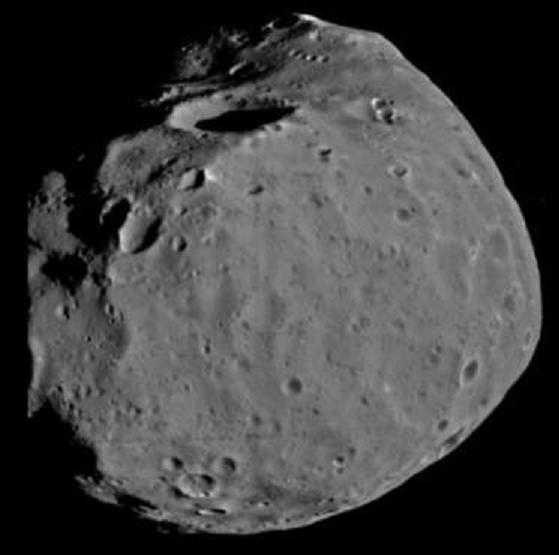  on Mars' moons. We shall look at one of these moons named Phobos.