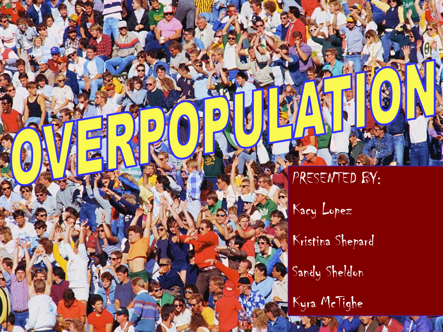 United states overpopulation