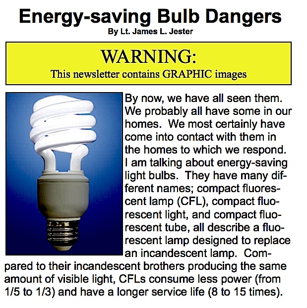 Energysaving Bulb Dangers